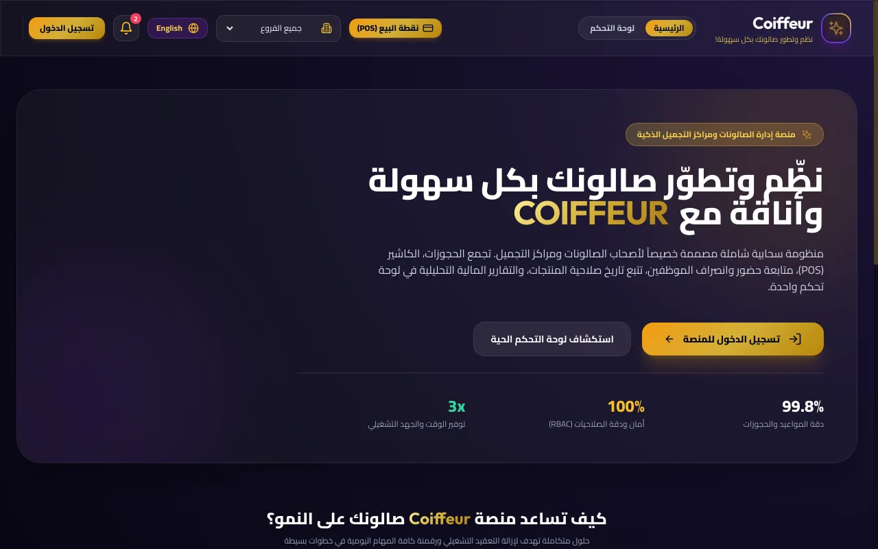 Coiffeur Beauty Salon Management